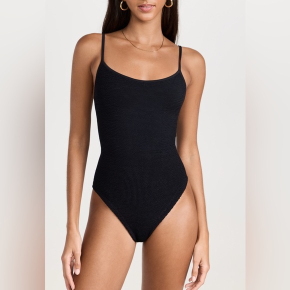 Hunza G Pamela One Piece Black Bathing Suit - Picture 6 of 10